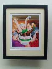 Beryl Cook print 'Birthday Surprises'  FRAMED