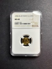 1994 Isle of Man 1/20th Gold