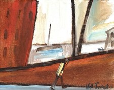 William Ralph Turner British Northern Fine Art Oil on Board 