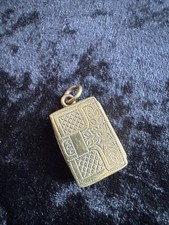 antique brass vinaigrette