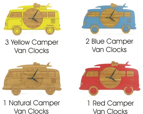 Camper van wooden bamboo - van,