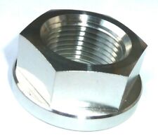 SUZUKI GSXR750 1988 - 1995 REAR AXLE SPINDLE FLANGED NUT TITANIUM M20 X1.5 R266