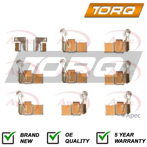 Brake pads fitting kit front - pads,