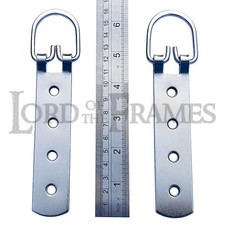 165mm/6.5" Super Heavy-duty D-Ring Hanger NO SCREWS - Up to 80kg Mirror Picture