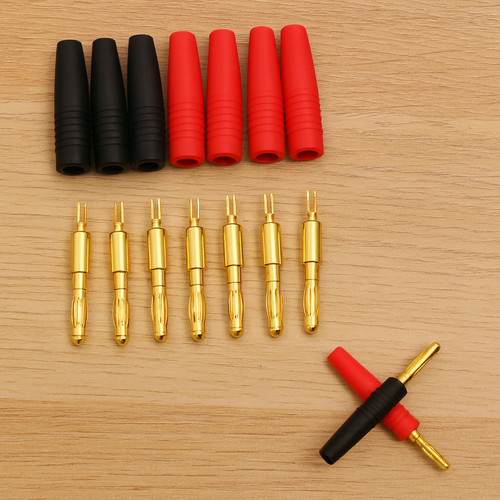 10pcs 4mm banana plug male - 4mm,