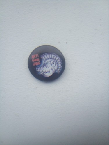 Original punk pin - punk, anti