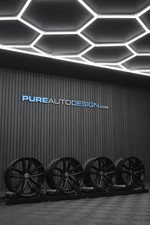 Genuine Audi A4 A5 19" Cavo Alloy Wheels REFURBISHED SATIN BLACK YOURS FOR OURS