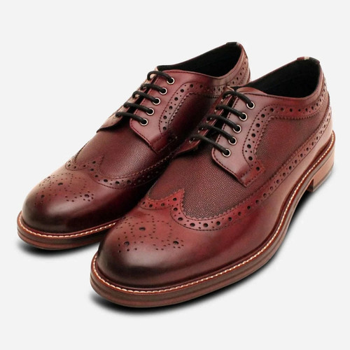 Mens handmade oxblood - handmade,