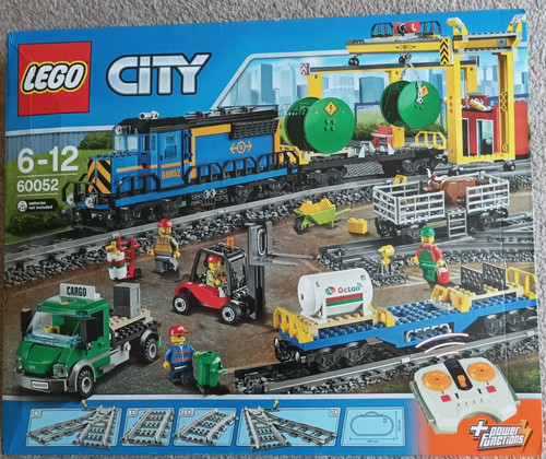 Lego city cargo train - cargo, (60052)