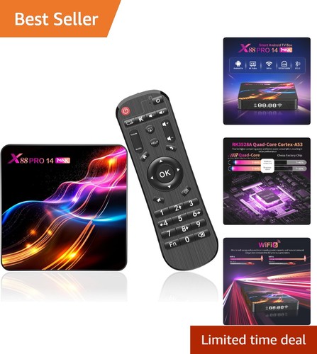Android smart tv box - 14.0,