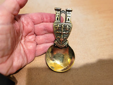 Antique Brass Caddy Spoon for Colchester #042 Reg No 14260.
