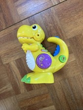 Yellow Dinosaur Plastic Moving Musical Figure Toy Endless fun