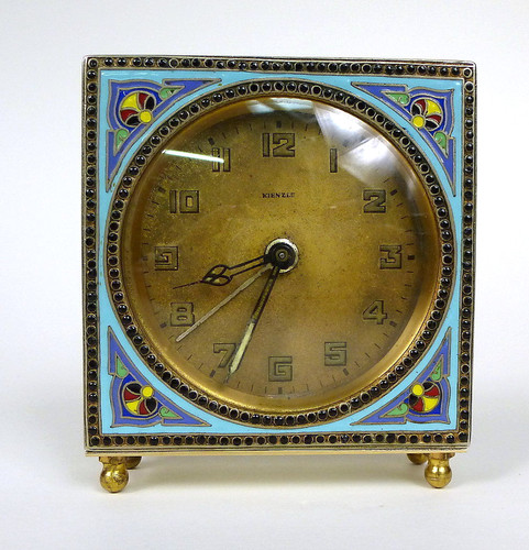 Enamel clock alarm - alarm, approx