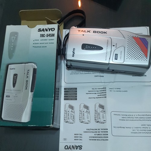 Sanyo trc 545m microcassette - trc-545m,
