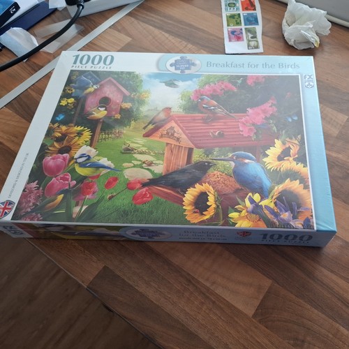Breakfast for the birds jigsaw - breakfast,