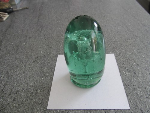 Victorian green glass dump - green,