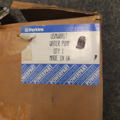 Perkins water pump u7mw0017 - water,