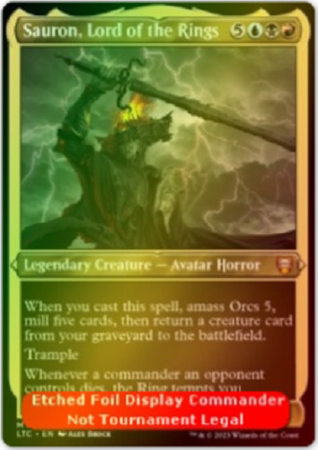 Foil display thick sauron - foil,