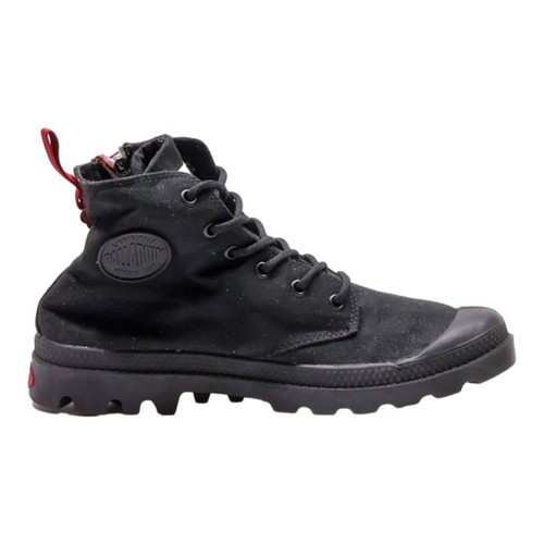 Palladium lace boots black - lace-up,