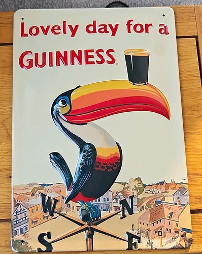 Guinness stout toucan - toucan, metal