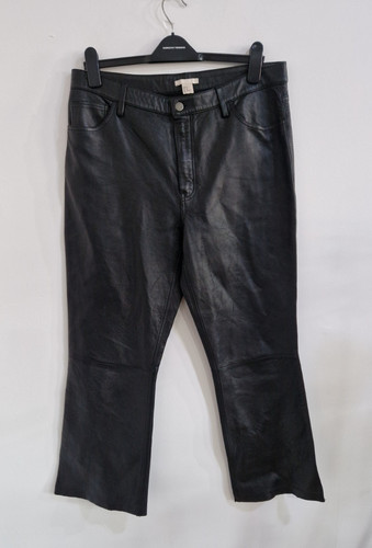 Black real leather - h&m,