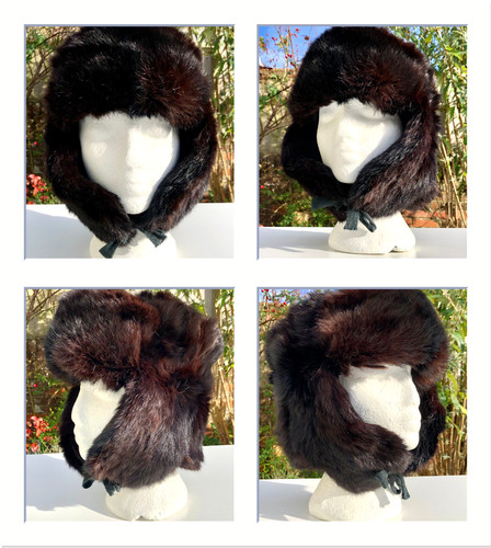 Vintage russian mink ushanka - vintage,