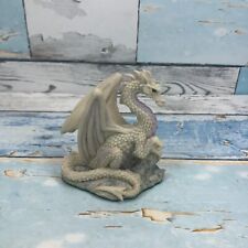 Enchantica ~ EN2107 ~ White Dragon  1992 Collector's Club   Holland Studio Craft