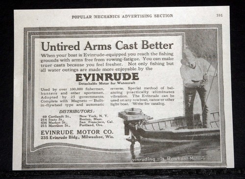 1920 old magazine - print, ad
