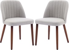 Wooden Dining Chairs Set of 2