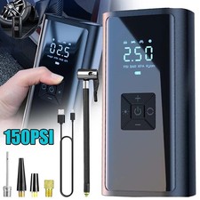 Cordless Car Tyre Inflator Digital USB Rechargeable Tire Air Compressor Pump UK