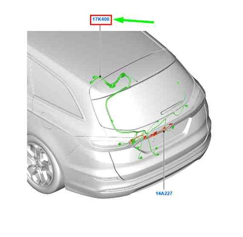Ford mondeo mk5 kombi hintere - mondeo,