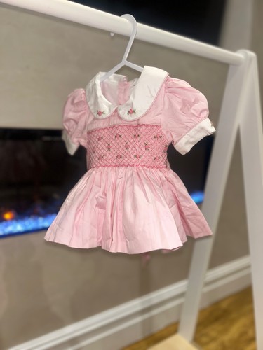 Baby girls smock dress - smock,