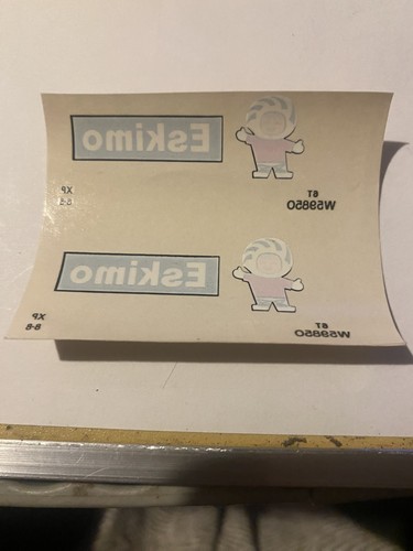 Wrenn decals eskimo old - wrenn,