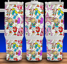 40oz Rainbow Brite - Smurfs