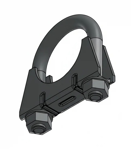 Exhaust silencer clamp 82305