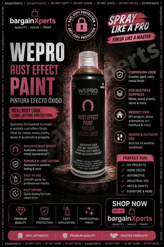 Wepro mtn rust effect spray - mtn,