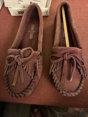 Minnetonka brown leather - minnetonka,
