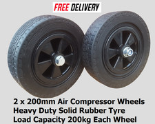 2 x 200mm Dia Air Compressor /