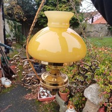 Converted hanging oil lantern