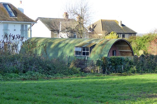 Photo 6x4 back garden nissen - 6x4,