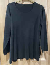 M&S Black Tunic style Jumper UK 16 (07/07)