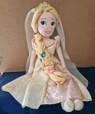 Disney Store Rapunzel Tangled Wedding Plush Doll 