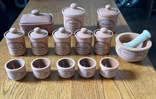 Henry Watson Original Suffolk Pottery Set