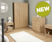 New Boxed Panama 4 Piece Oak