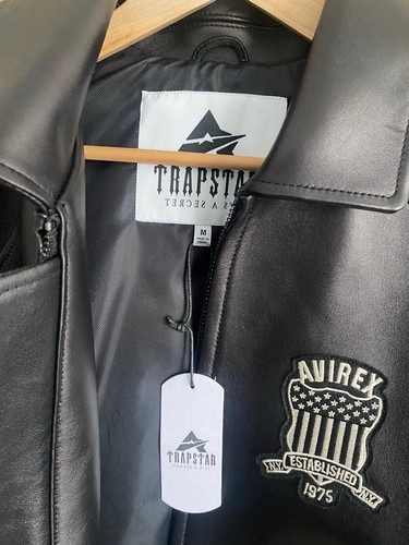 Trapstar avirex leather - trapstar,