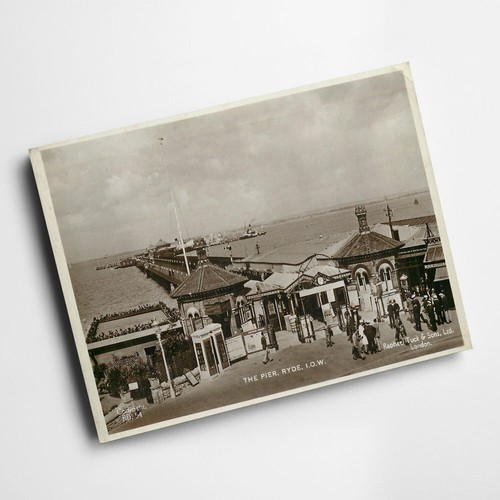 Print vintage isle of - isle,