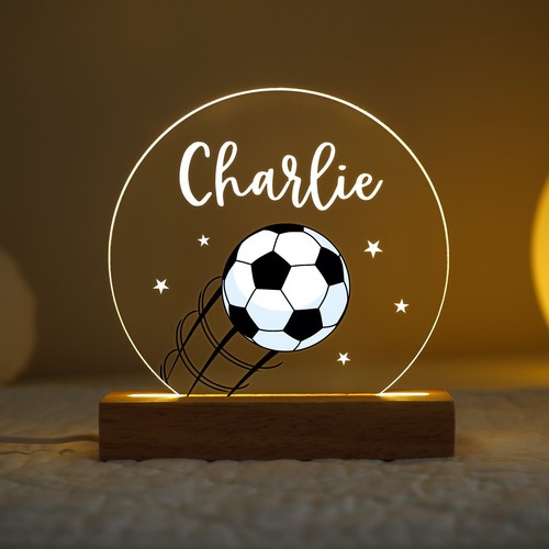 Personalised led football - personalised,