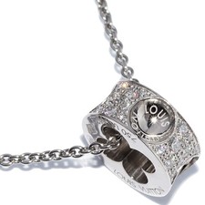 Louis Vuitton pandan tijuan plant Necklace Diamond K18WG  P0031926