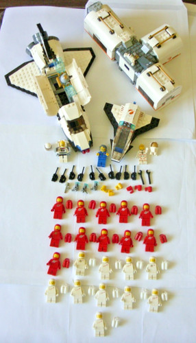 Lego 1980 21x classic red - 1980's,