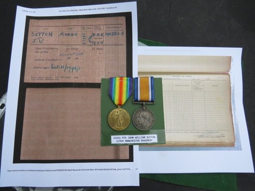 Ww1 victory war medal - victory/war, pair